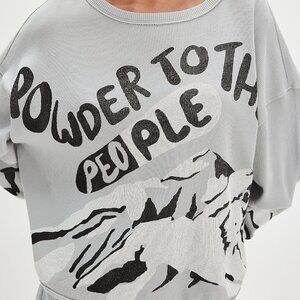 Powder To The People Thermal Tee - Ragabond for Free People - NWT